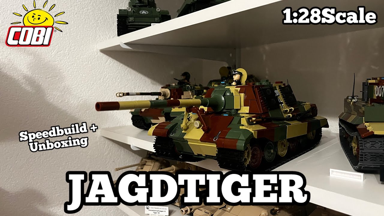 Cobi 2580 JAGDTIGER | Speebuild&Unboxing | Seppbricks #ww2 #cobi #tanks #ww2tank