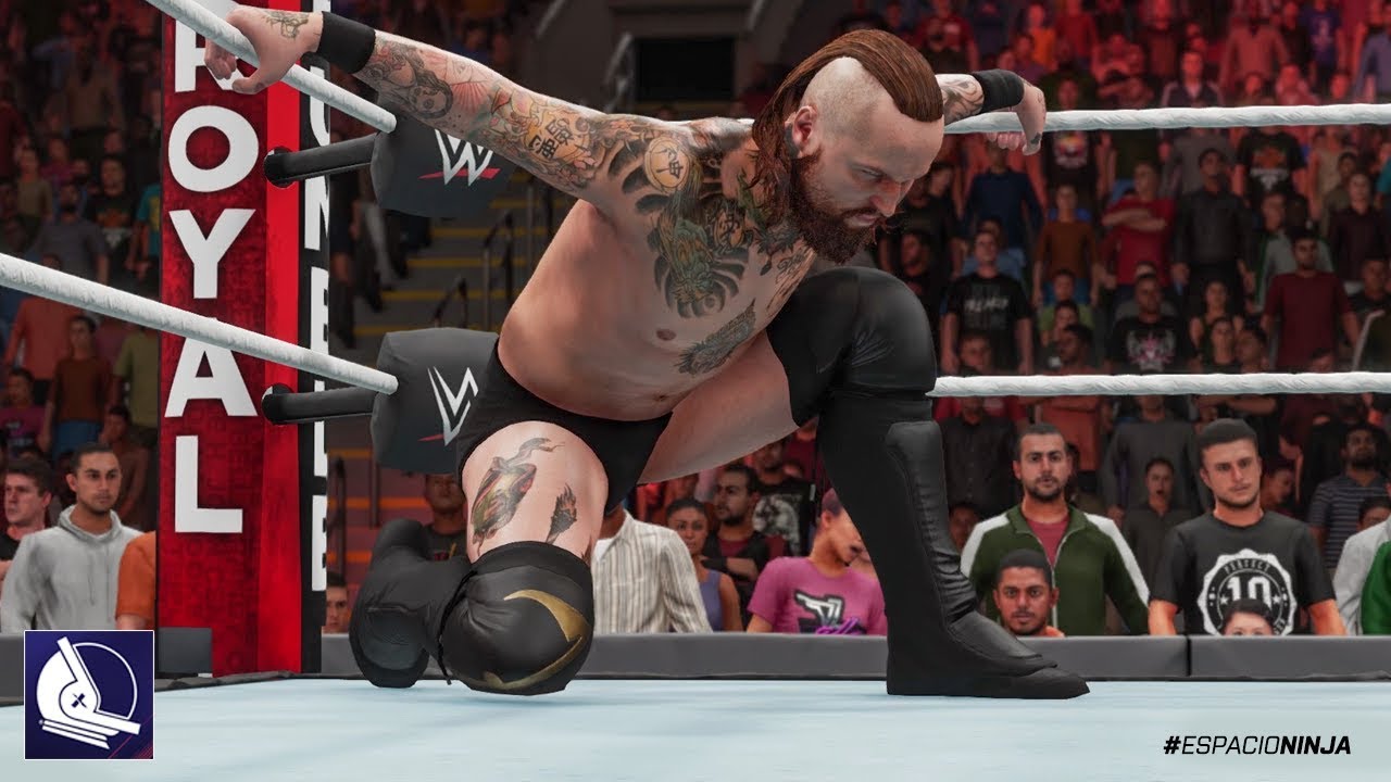 The Spectacular Moveset of Aleister Black in WWE 2K18