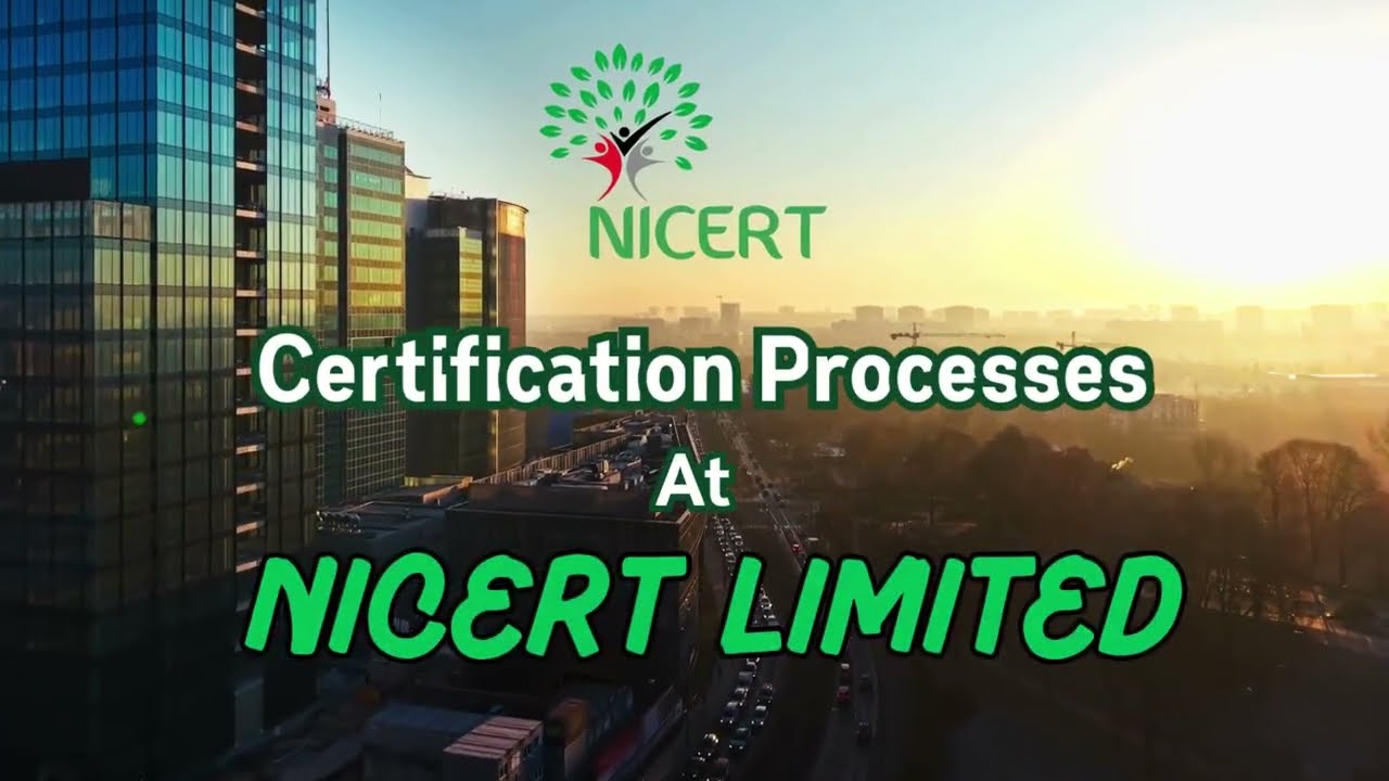Nicert Certification Processes