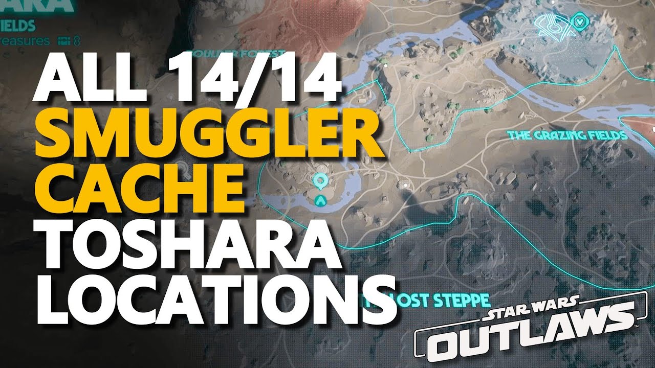 All Smuggler Cache Locations Toshara Star Wars Outlaws