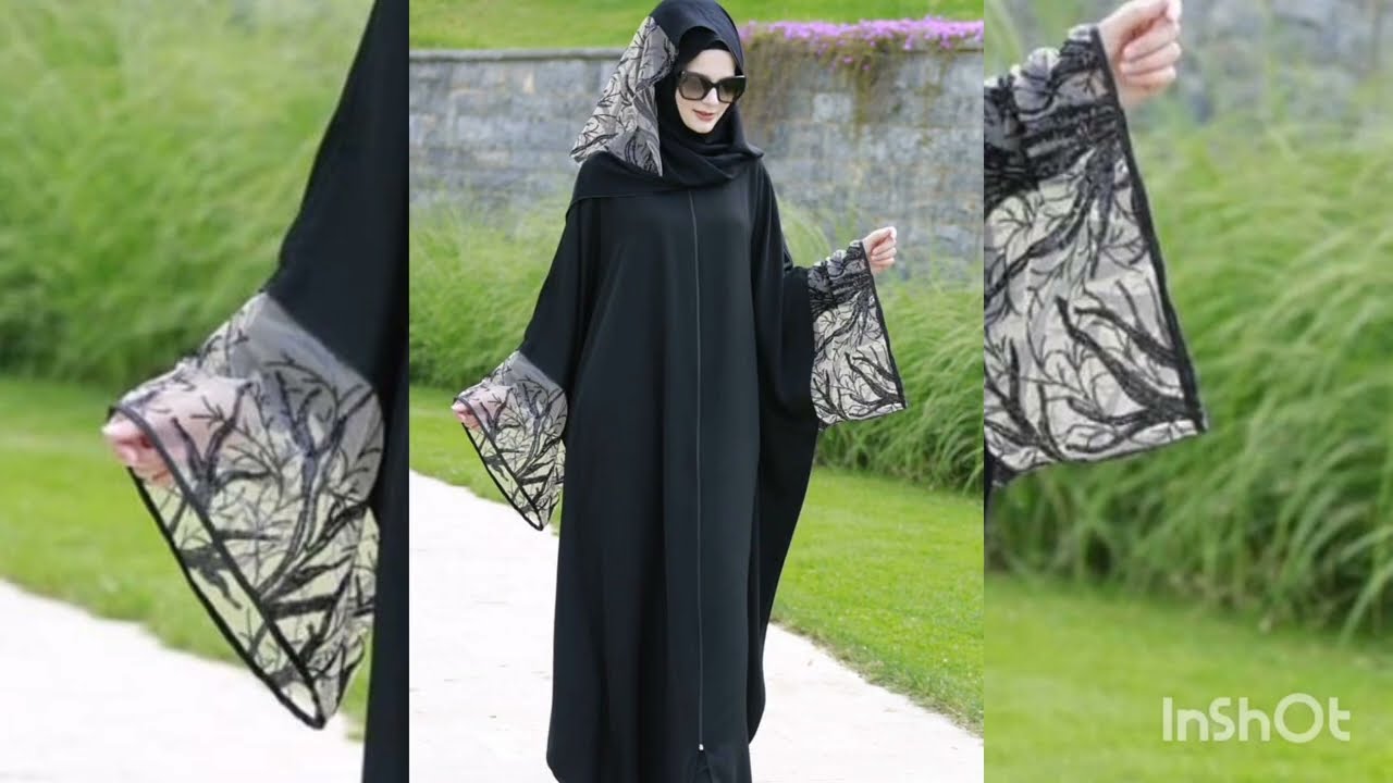 أقوى تشكيلة عبايات سوداء خليجية لرمضان 2022🔥🔥Abaya khalijia