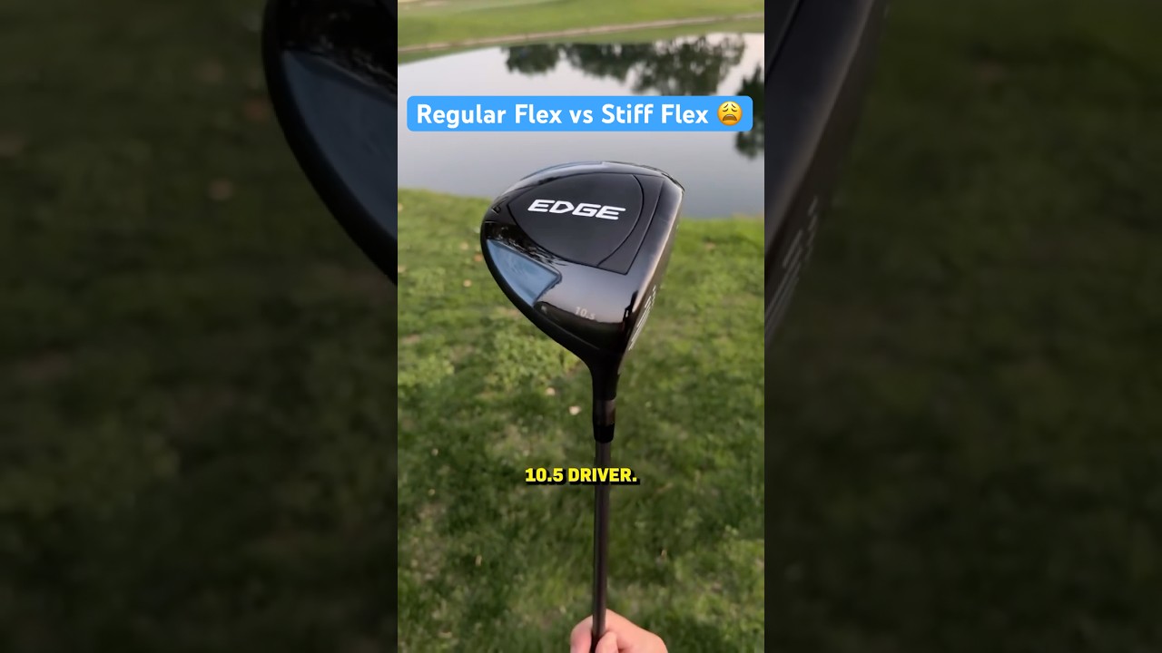 Regular Flex vs Stiff Flex with the Callaway Edge Set&hellip; #golf