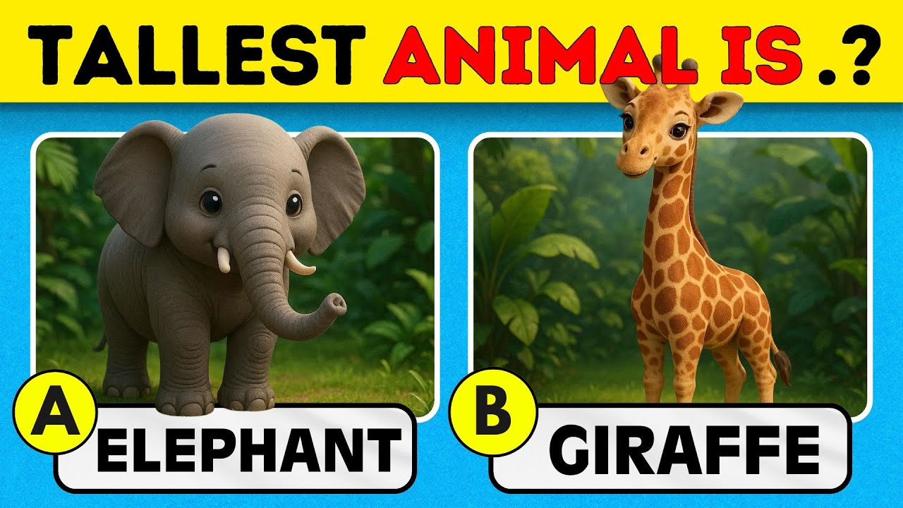 Насколько хорошо вы знаете животных? 🤔🐘🧠 Викторина на общие знания