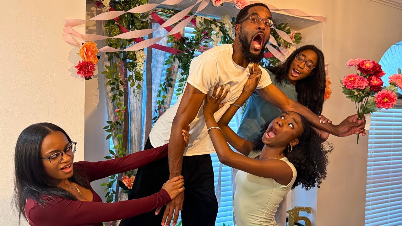 When you DESTROY your daughter's BIRTHDAY DECORATIONS