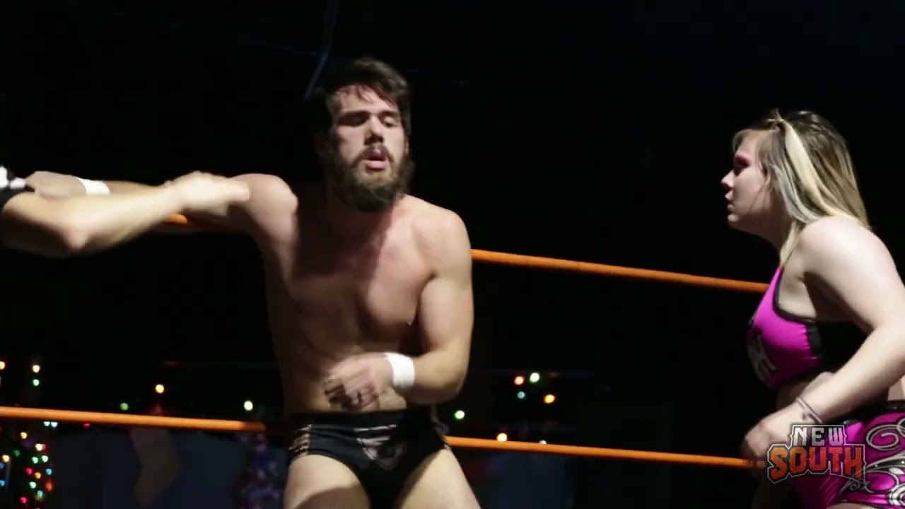 New South Wrestling | 2020 | Dump Sander's Holiday Special | Kenzie Paige vs Jaden Newman, Bad Santa