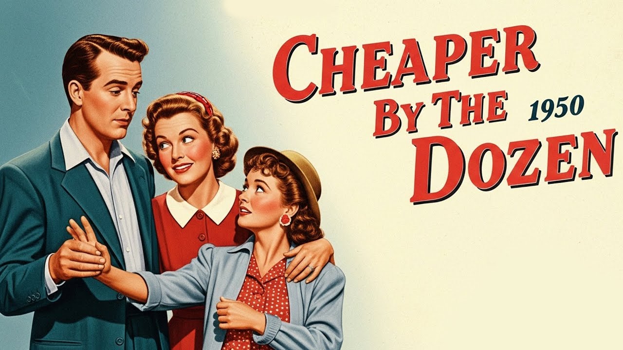 Clifton Webb | Cheaper By The Dozen | Watch the Full Comedy Movie!