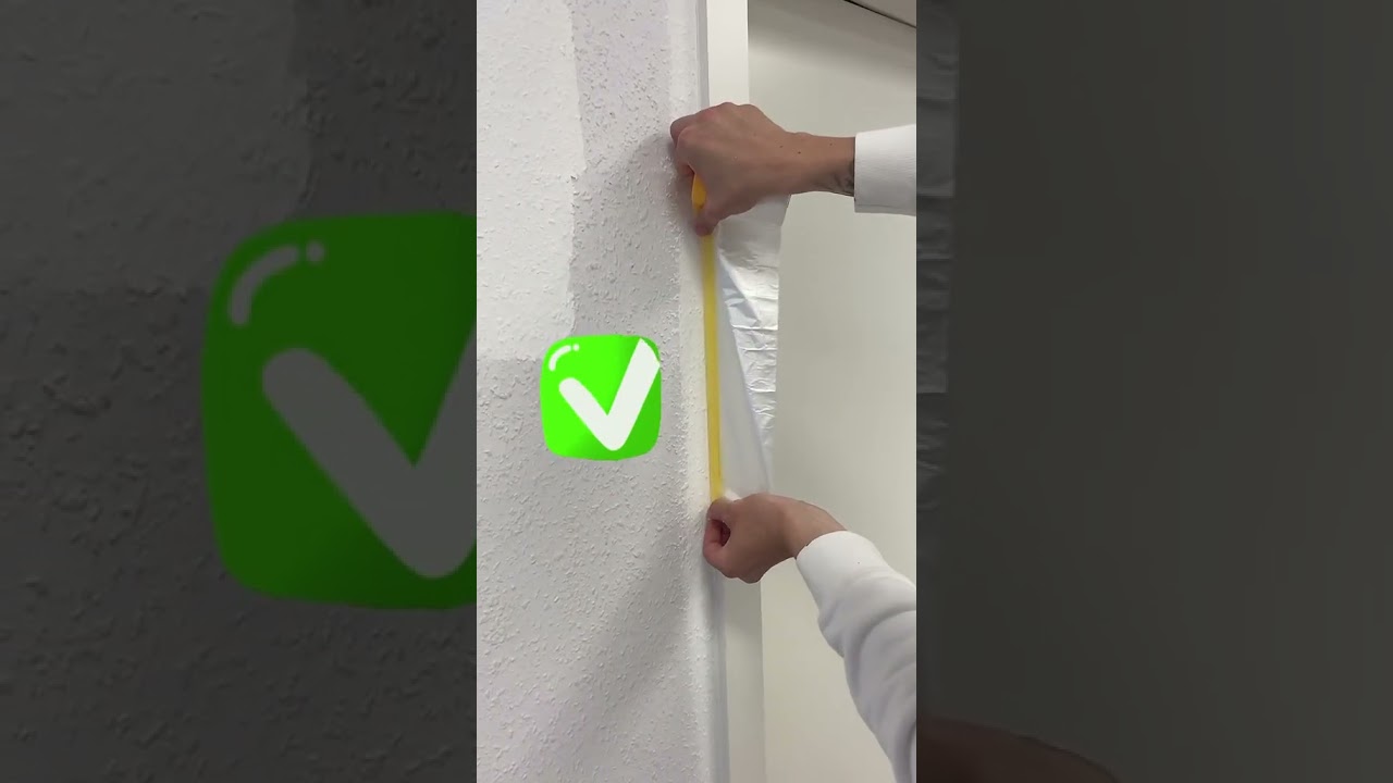 Richtig abkleben muss gelernt sein  #arbeit #farben #malen #klebeband