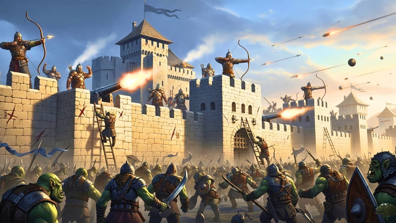 Хейтеры против крепости Казаки 3 рейтинг 🧟&zwj;♂️🛡😼🏰