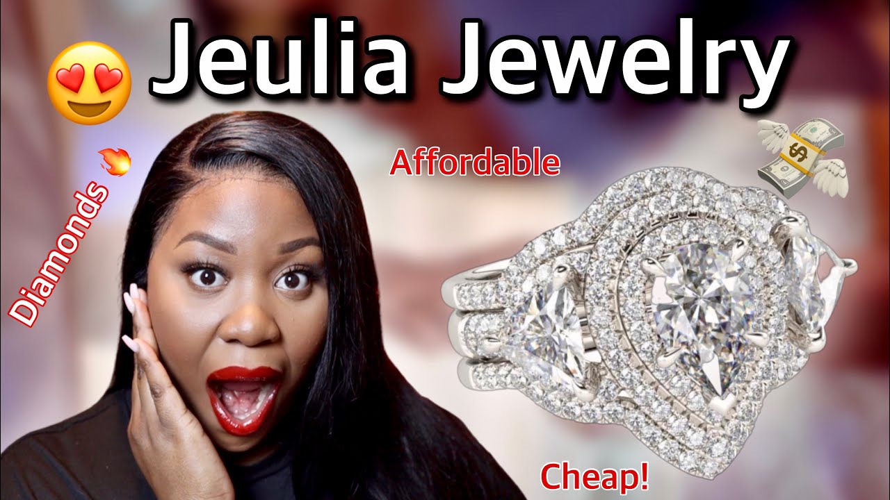 JEULIA JEWELRY UNBOXING | LUXURY BRIDAL RINGS ON A BUDGET | BEAUTIFUL RINGS