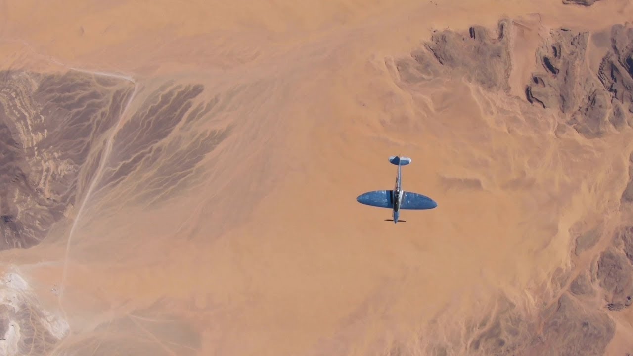 Silver Spitfire flies over the pyramids of Egypt before landing in Europe | Silver Spitfire Week 13