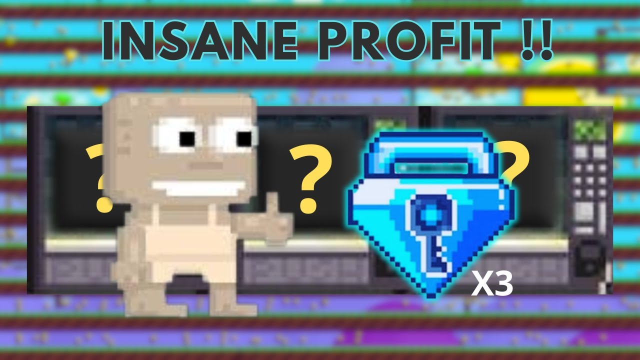 THIS IS HOW TO TRIPLE YOUR DIAMOND LOCKS!!! GROWTOPIA PROFIT 2026