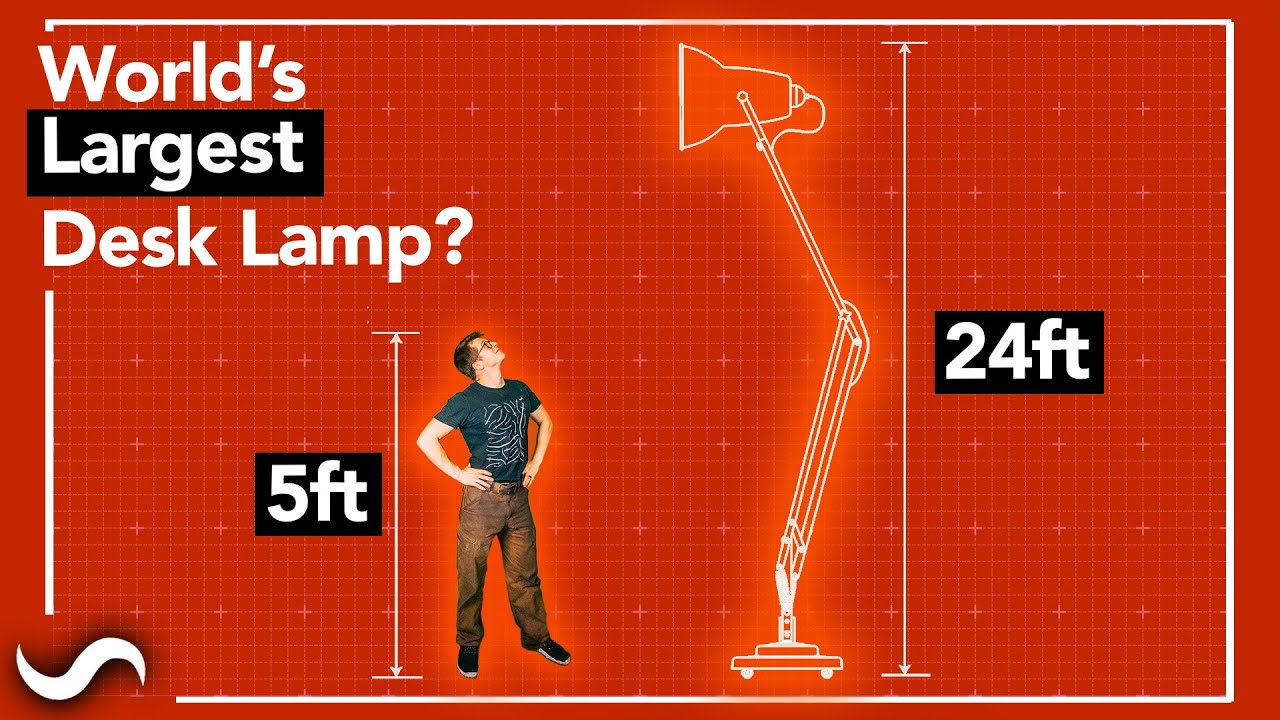 I'm Making The World's Largest Articulating Desk Lamp...