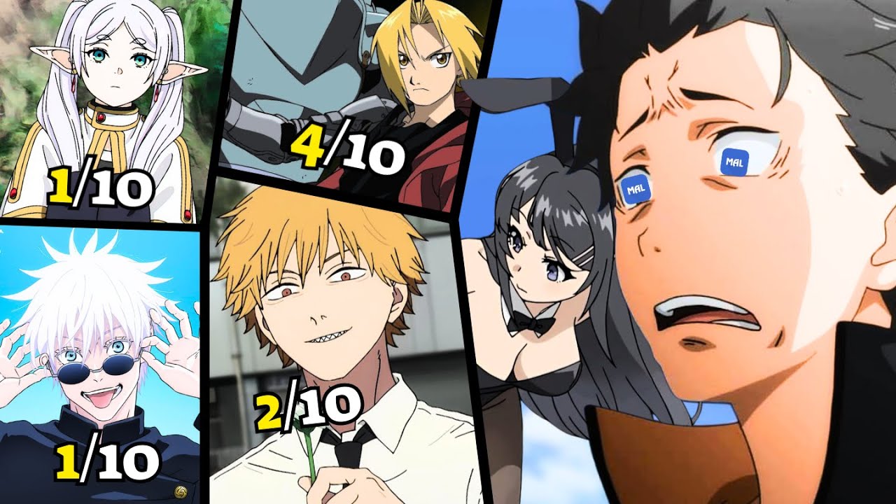 ANİME LİSTELERİNİZİ İNCELEDİM! (SIKINTI) - MyAnimeList