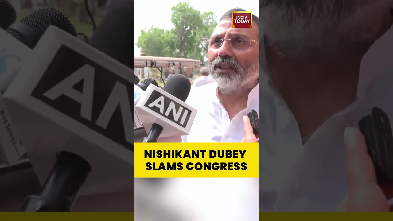 Nishikant Dubey Slams Congress | Criticism On Rahul Gandhi And Party Policies