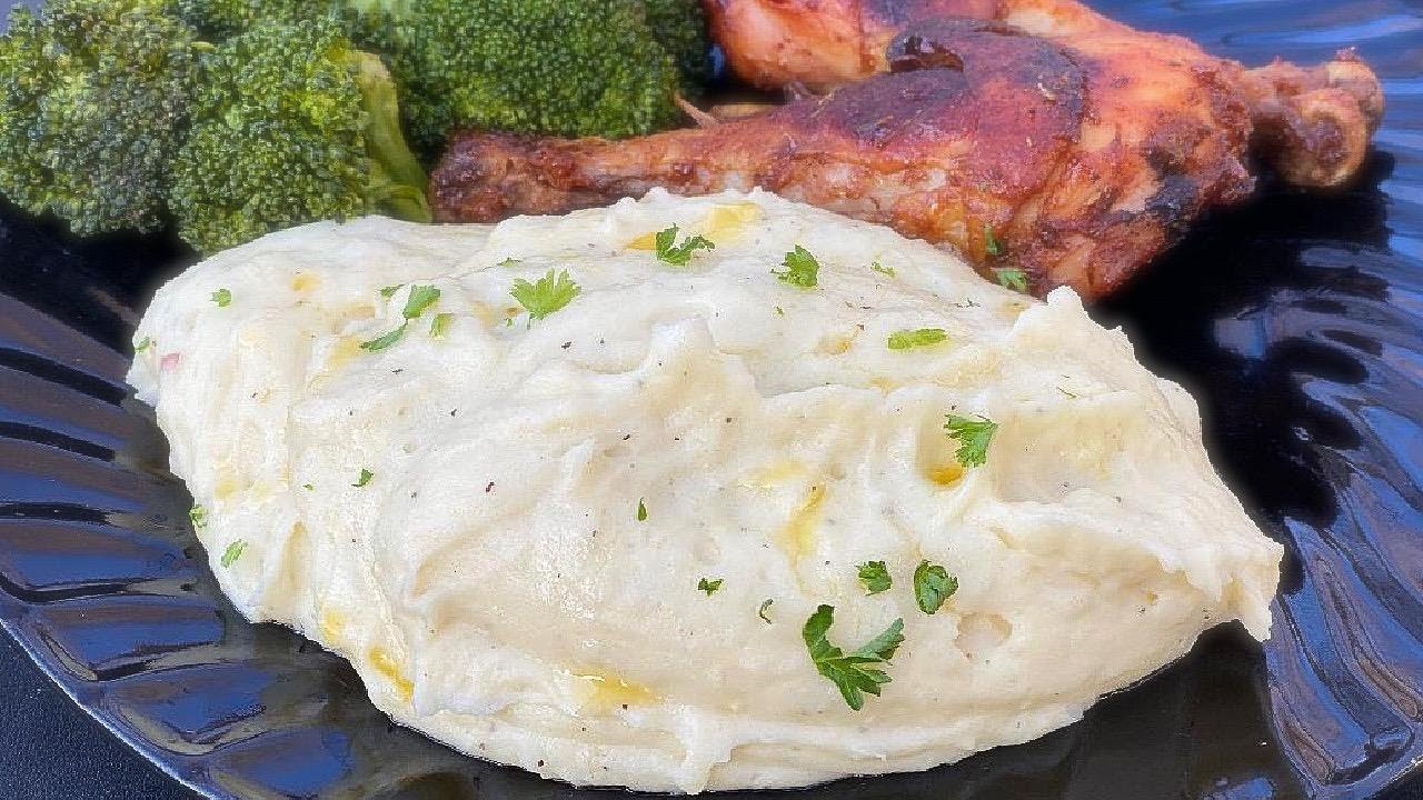 HOMEMADE EXTRA CREAMY MASHED POTATO RECIPE (PERFECT FAMILY MEAL PREP) | OMABELLETV