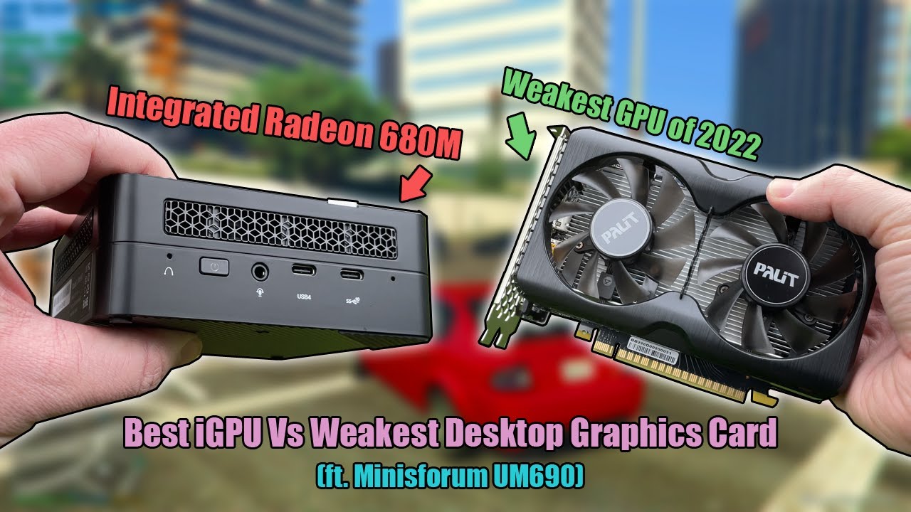 Radeon 680M iGPU vs Entry-Level GTX 1630 - Who Wins? (ft Minisforum UM690)