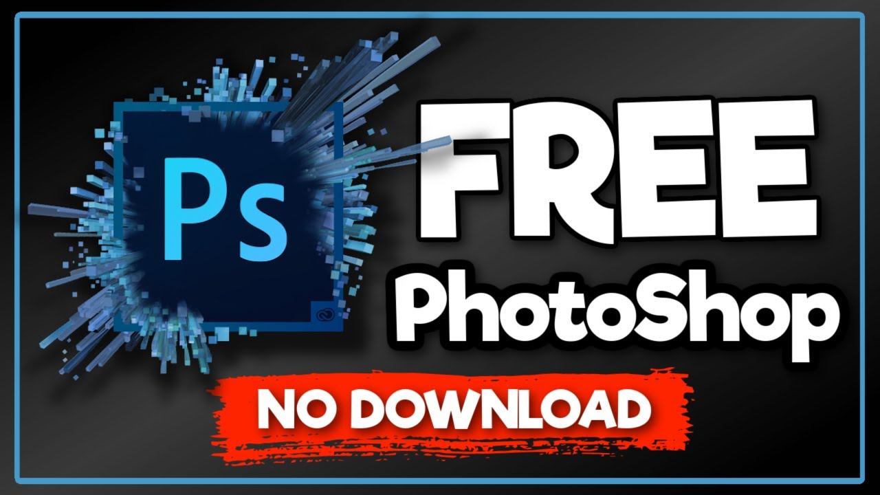 How to get PhotoShop for FREE 2026 | No Download Required
