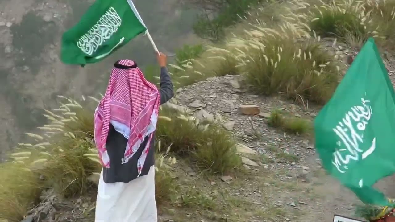 مسيرة مركز الشجعة آل صهيف بمناسبة اليوم الوطني السعودي 94