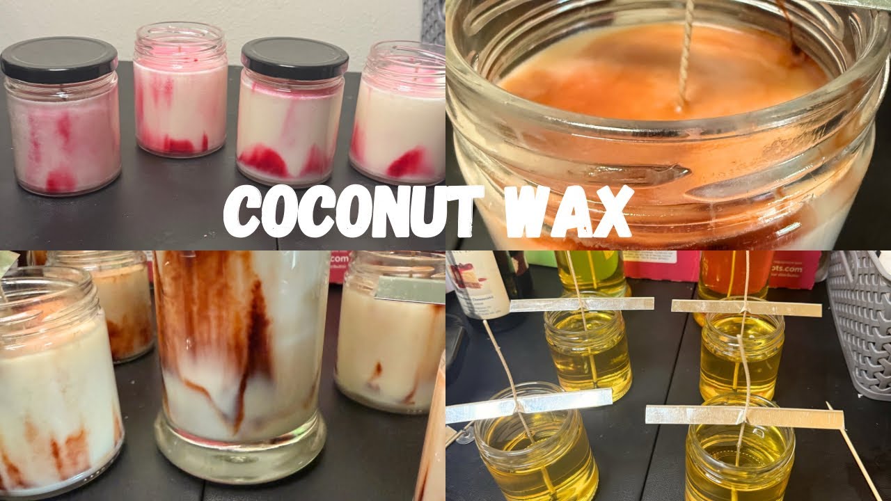 From Wax to Light: My Coconut Wax Candle Journey