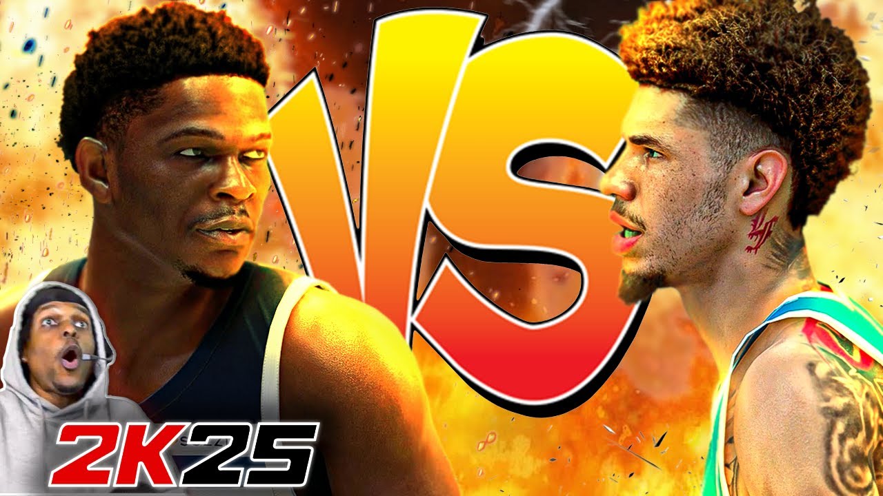 Anthony Edwards VS Lamelo Ball (Playing 2K Realistically)