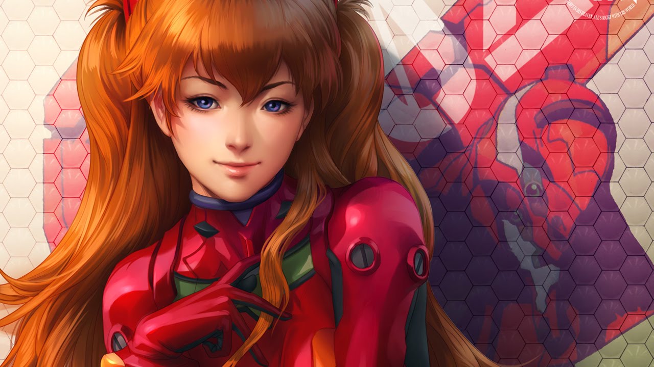 Asuka Langley - Inking and Flatting
