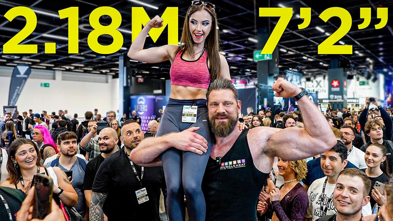 The Dutch Giant (2.18M/7'2") in Germany