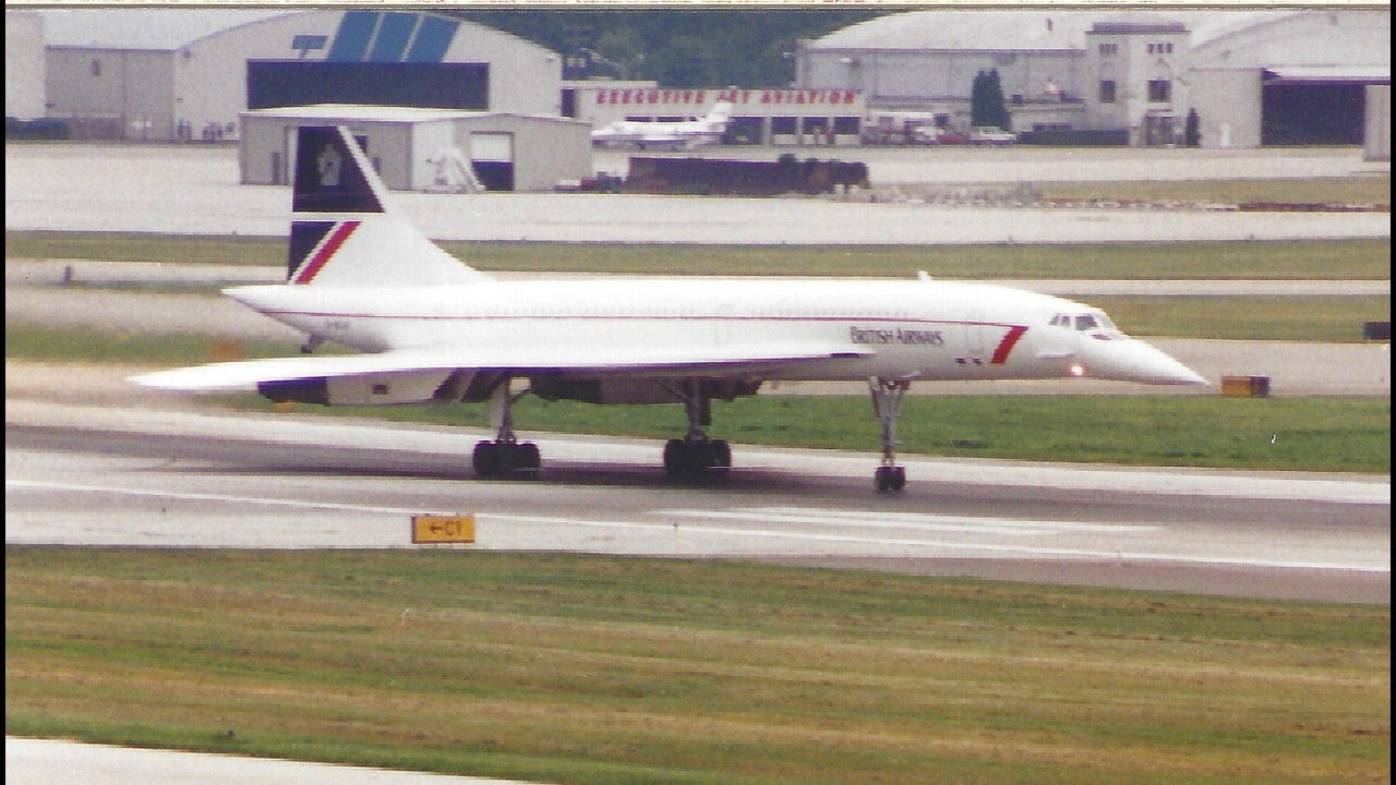I Flew the Concorde from Columbus, Ohio | British Airways Concorde CMH-CMH July 1995