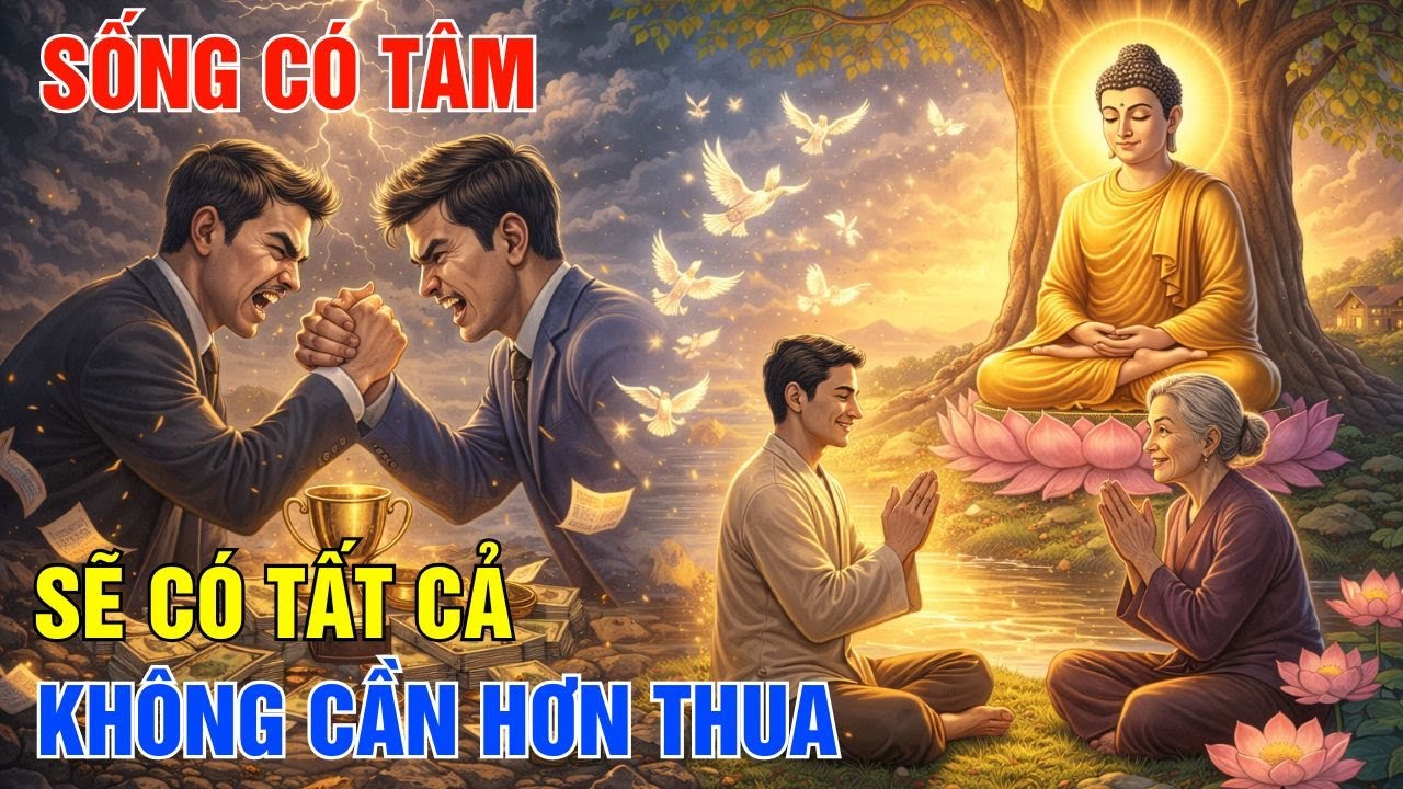Phật Dạy - Sống Có Tâm Sẽ Có Tất Cả Buông Hơn Thua, Phước Lành Tự Đến| Gieo Bình An