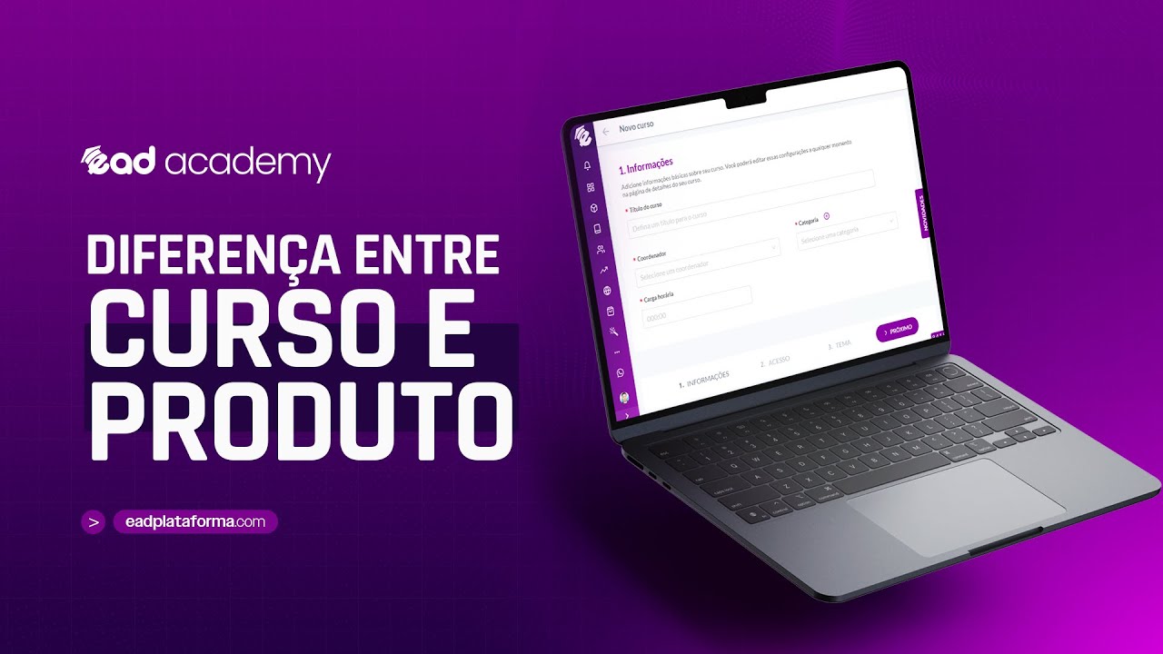 Diferença entre curso e produto