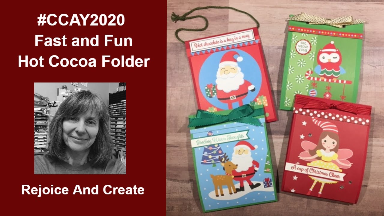 #CCAY2020 Fast and Fun Hot Cocoa Folder with a Doorknob Version