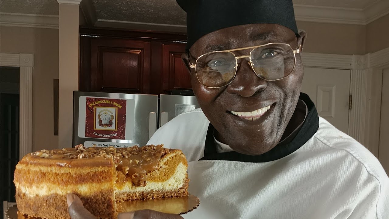 Caramel Sweet Potato Cheesecake 🥮🥮🍽️