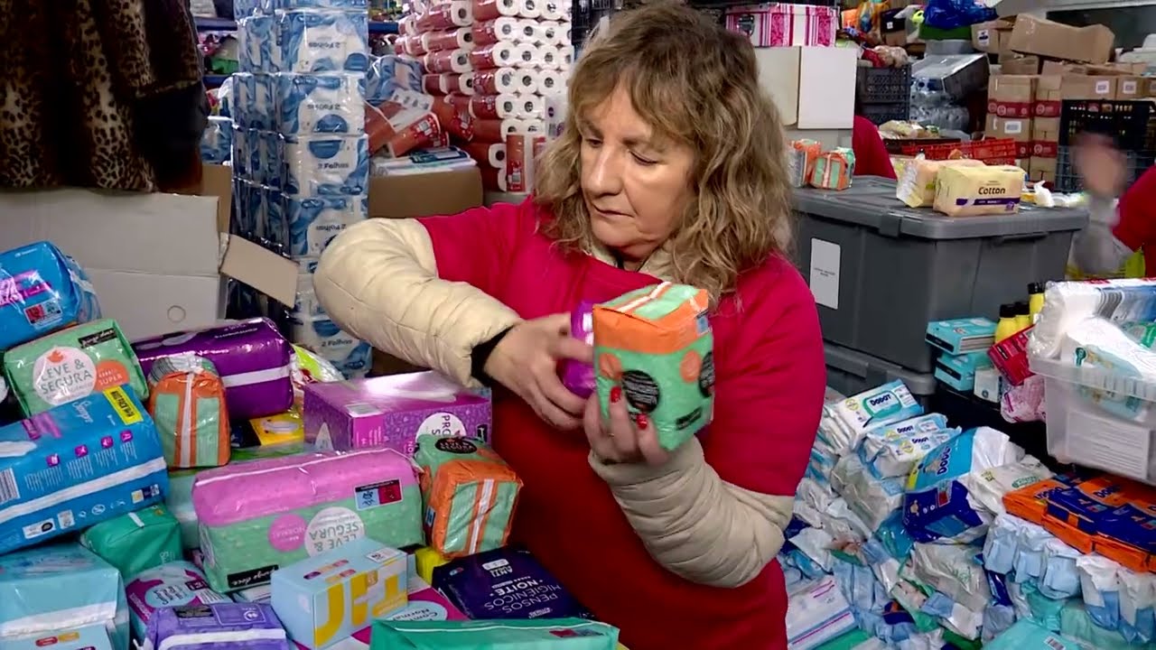 Depressão Kristin: Cáritas de Leiria mobiliza ajuda e doações atingem cerca de um milhão de euros