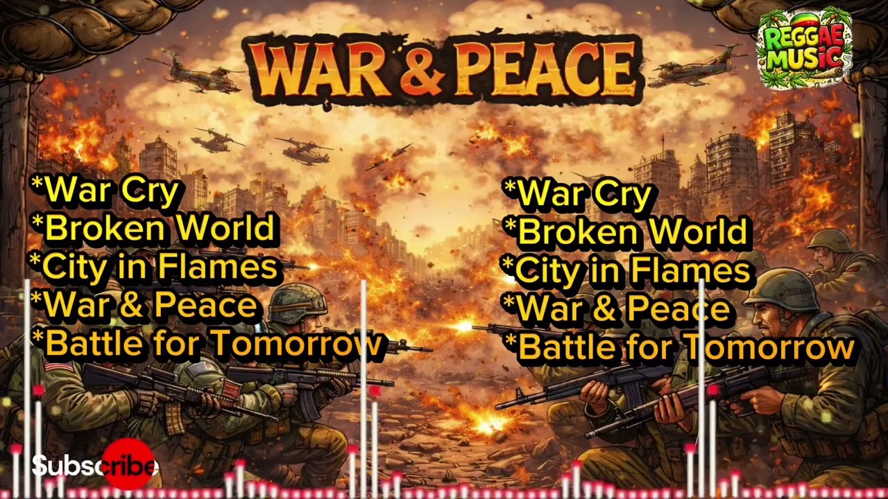 War & Peace 🌍🔥 | Powerful Reggae Rap About the World Today (Official Music Video)