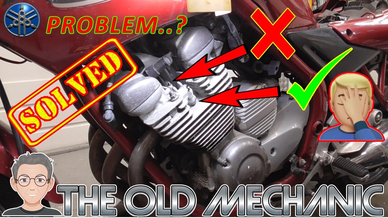 YAMAHA DIVERSION XJ600S [1998] SPARKPLUG CHANGE.. PROBLEM SOLVED 👨‍🔧---🏍