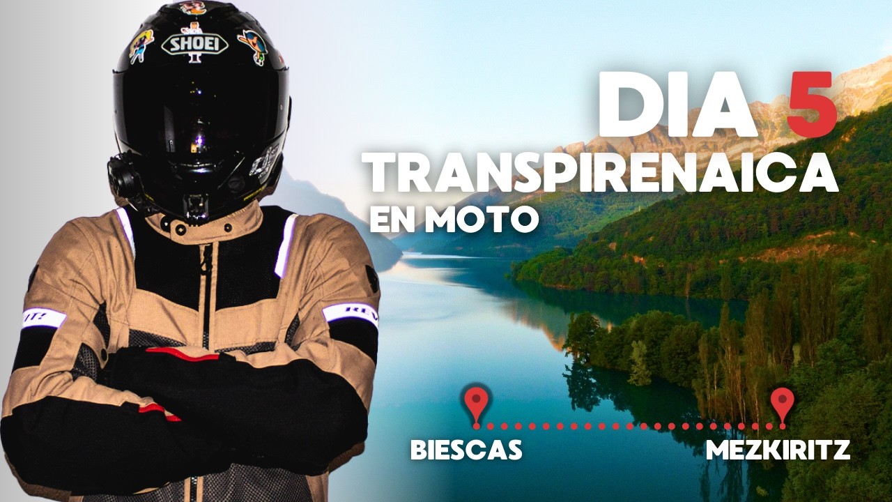 Día 5 – TRANSPIRENAICA en moto: de Biescas a Mezkiritz por los Pirineos