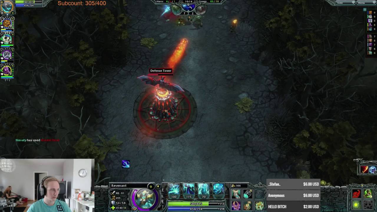[HoN]Revenant Carry!