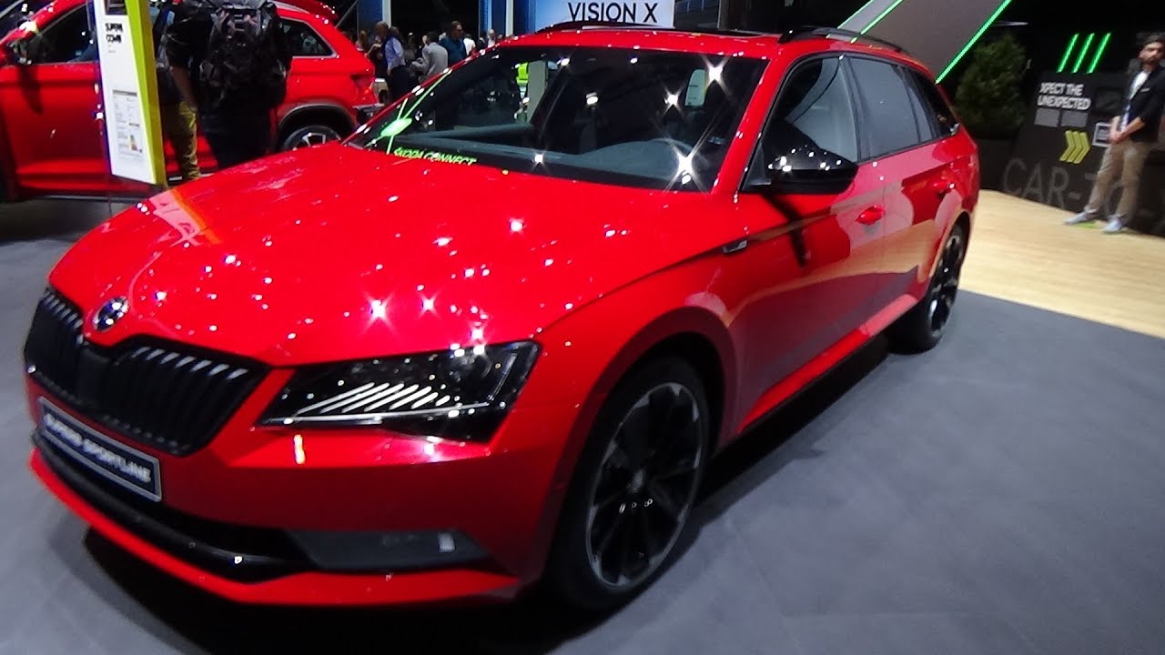 2018 Skoda Superb Combi Sportline - Exterior and Interior - Geneva Motor Show 2018