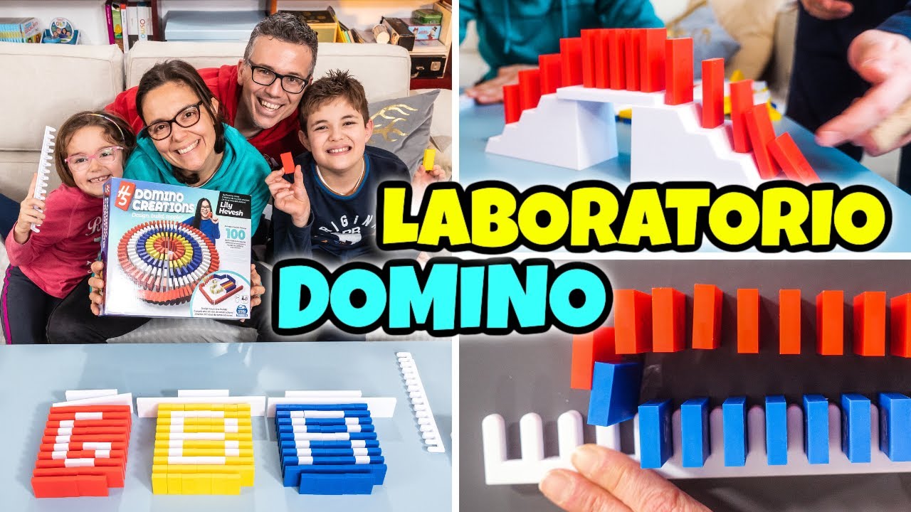 TRUCCHI PER FARE CREAZIONI INCREDIBILI con il DOMINO: Laboratorio Geniale