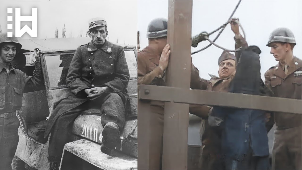 Bezlitosna egzekucja nazistowskich oficerów SS, za rozstrzelanie i spalenie 360 osób w Kaufering