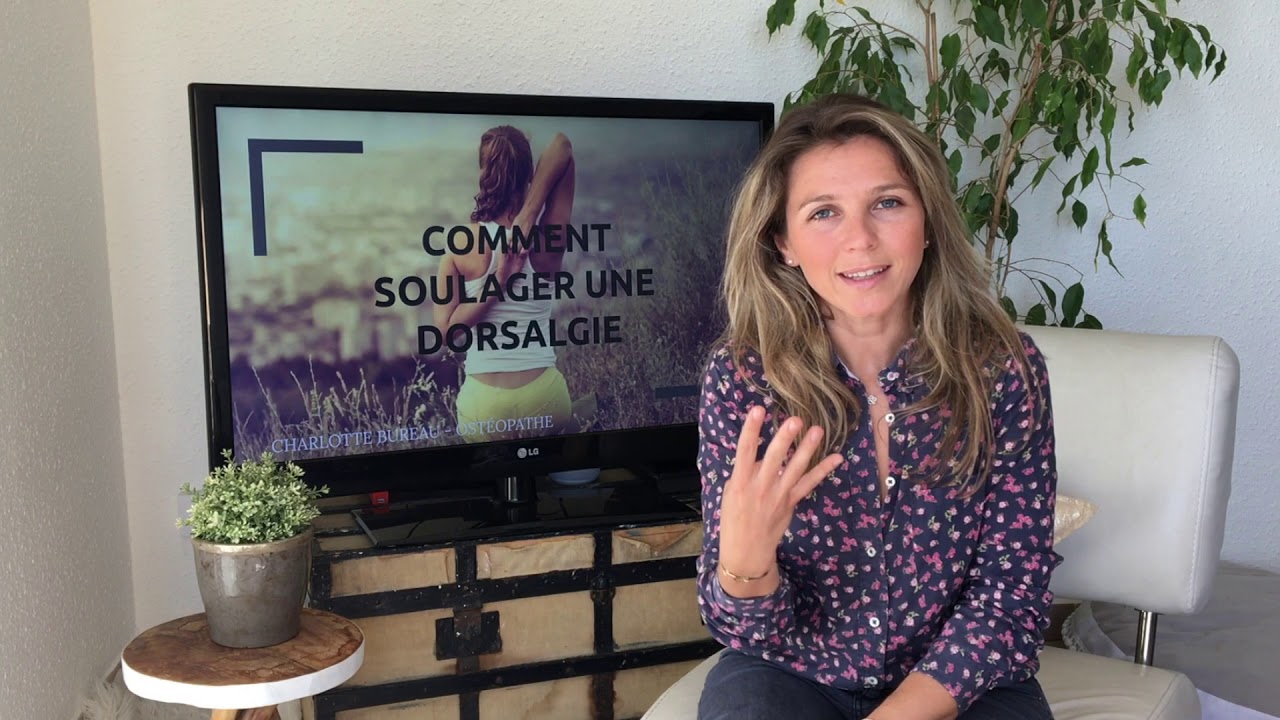La Dorsalgie ou douleur du milieu du dos