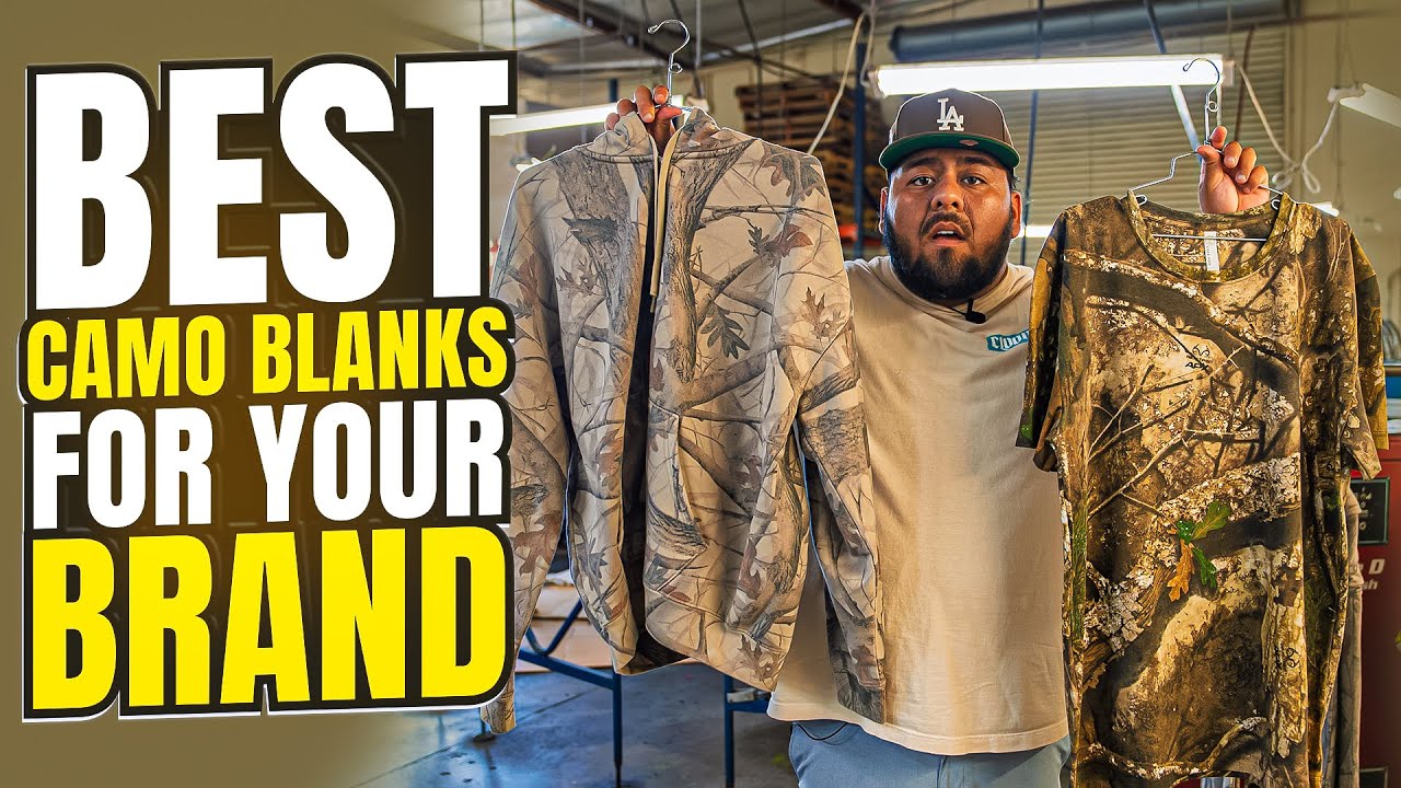Camo Trend Coming Back... Best Blanks Available on the Market!