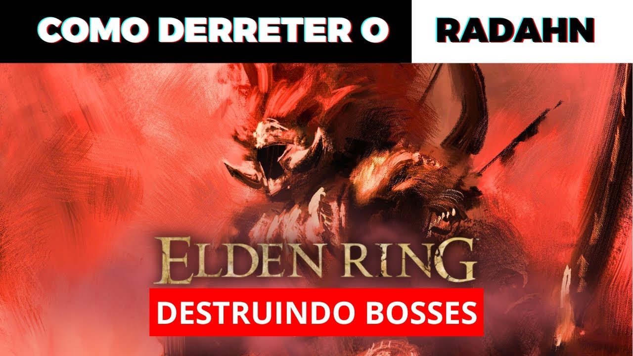 Esse &Eacute; o SEGREDO pra Derrotar o Radahn em 3 Minutos!