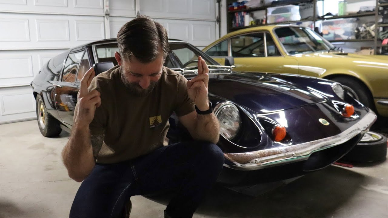 1969 LOTUS EUROPA BARN FIND- DOES IT RUN??  (hidden away 15 years)