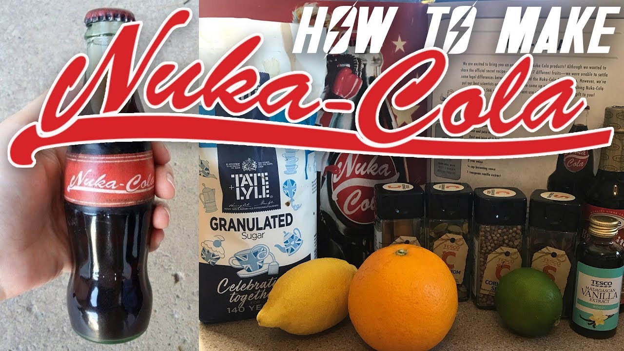 HOW TO MAKE NUKA COLA READY FOR FALLOUT 76 | Recipe from Fallout Vault Dwellers Cookbook