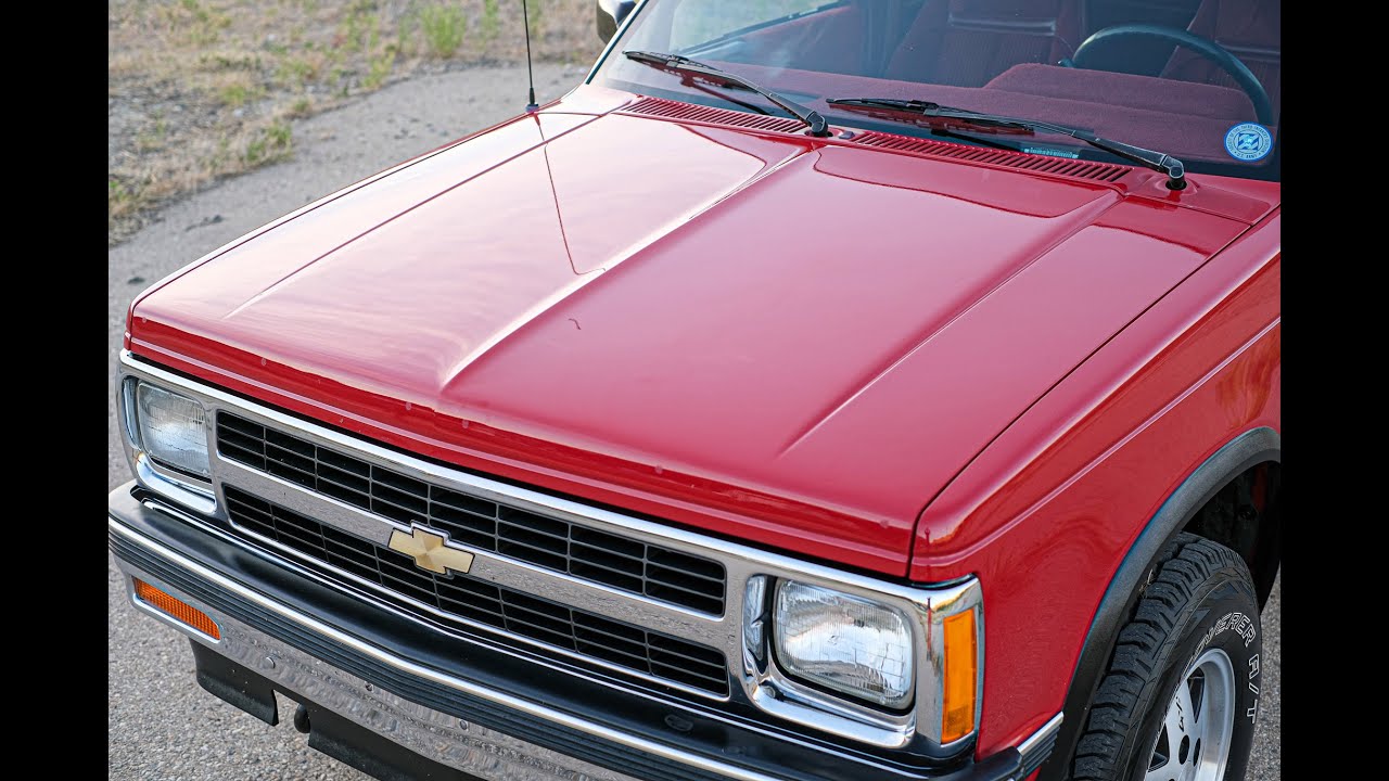 1991 Chevy S10 Blazer Tahoe BringaTrailer.com