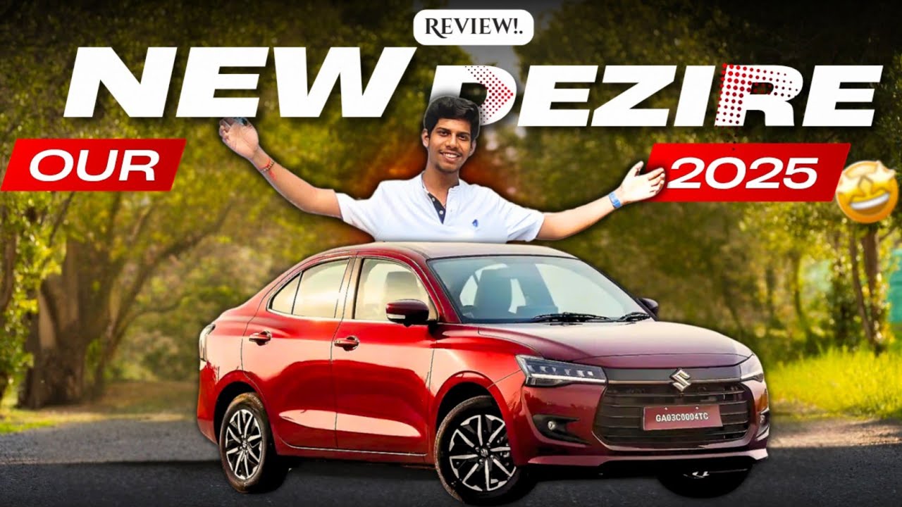 Our 2025 Maruti Suzuki New Dezire Review🤩 | Telugu Review | The Ram Charan 04