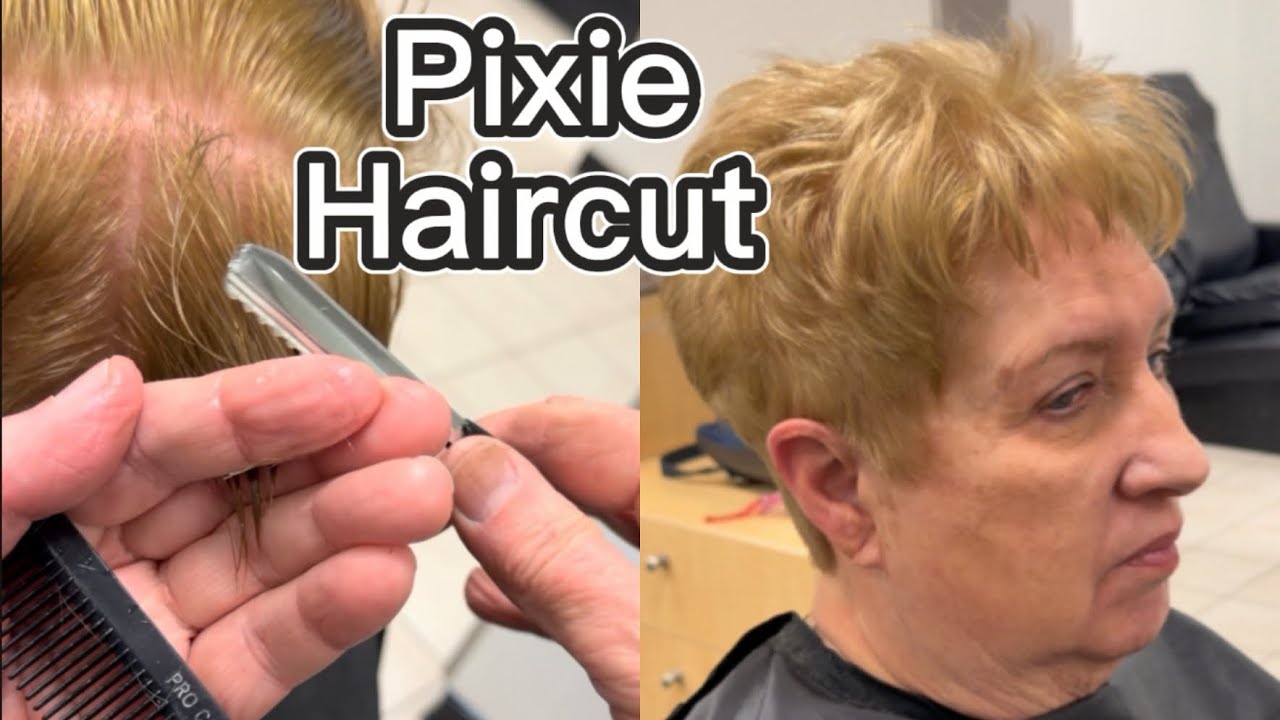 How I Do A Pixie Haircut 💕💕
