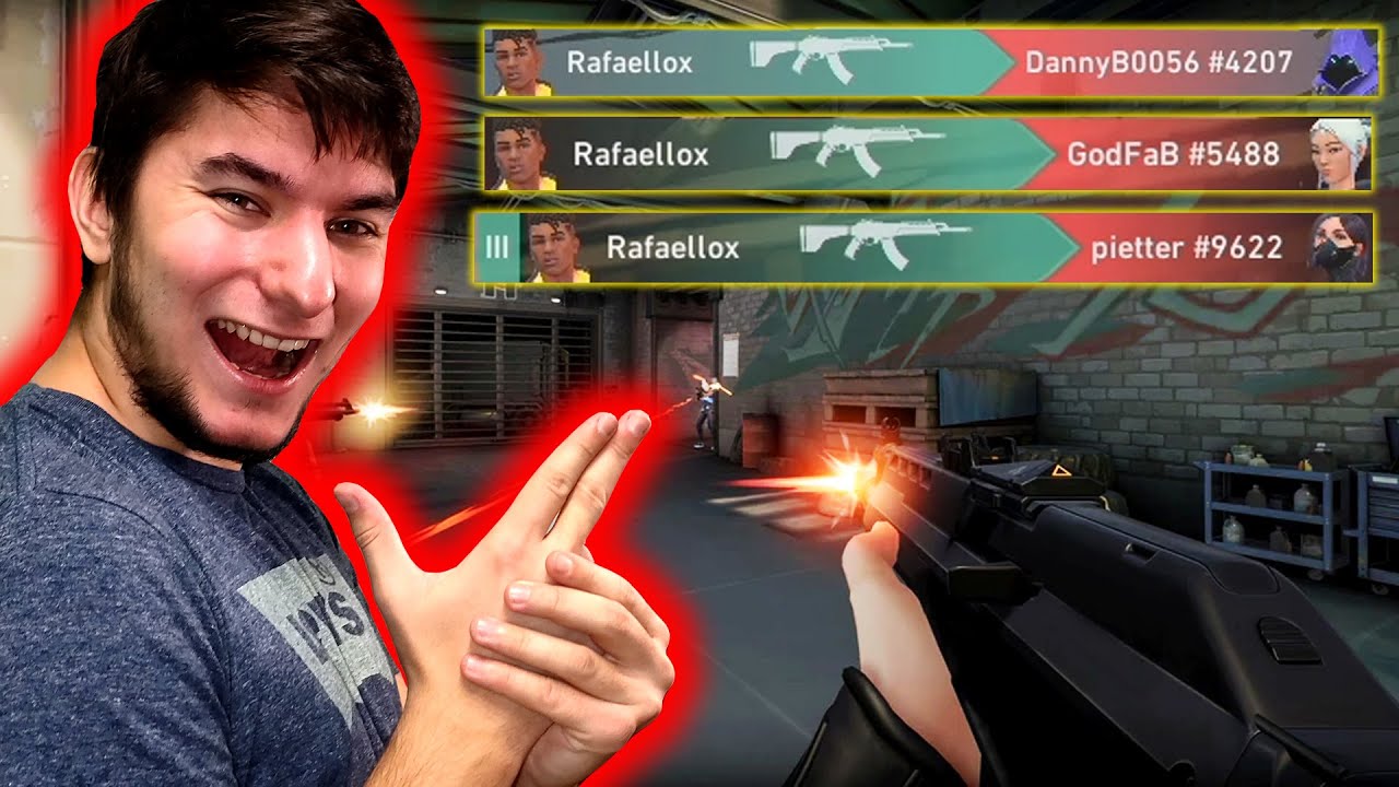 Rafaellox CARRUJE @kebcio i WIDZ&Oacute;W w VALORANT !🔥