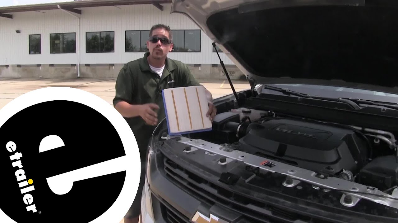etrailer | 2016 Chevrolet Colorado PTC Custom Fit Engine Air Filter: Complete Installation