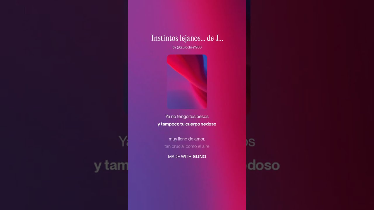 Instintos lejanos...  de José Rivas Pérez